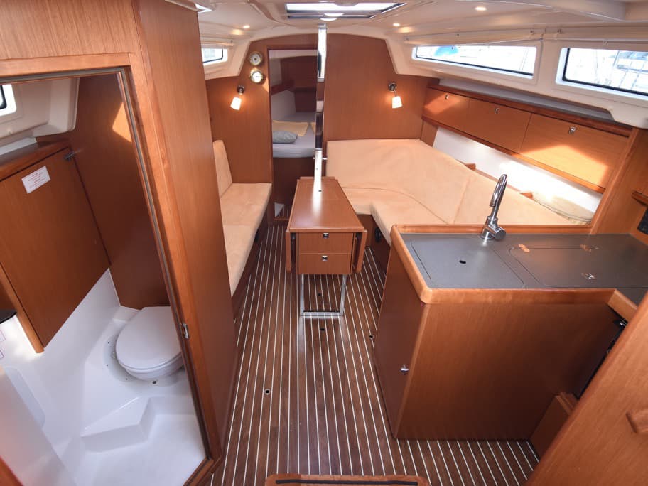 Boat interior