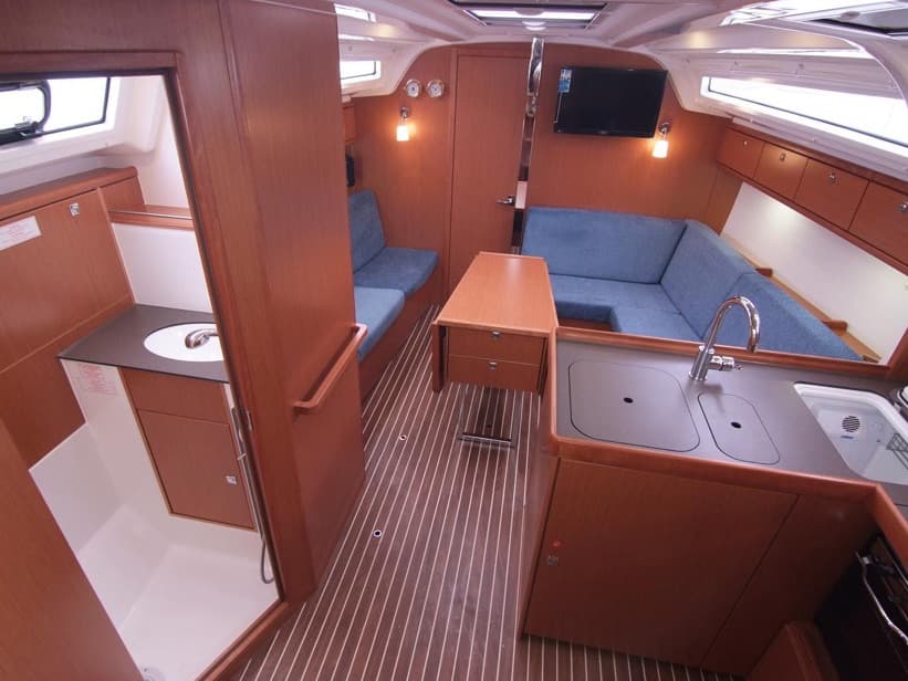 Boat interior
