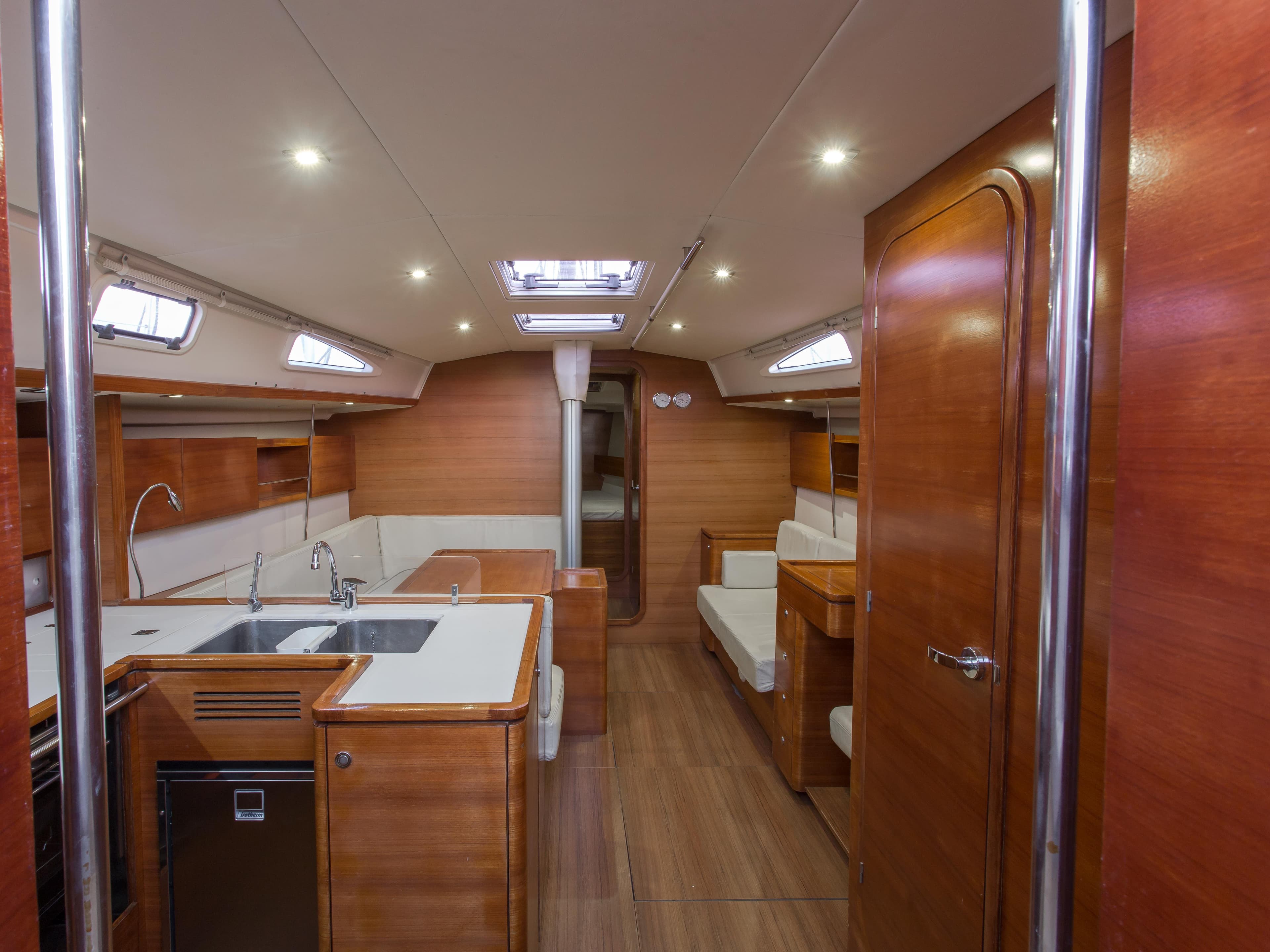 Boat interior