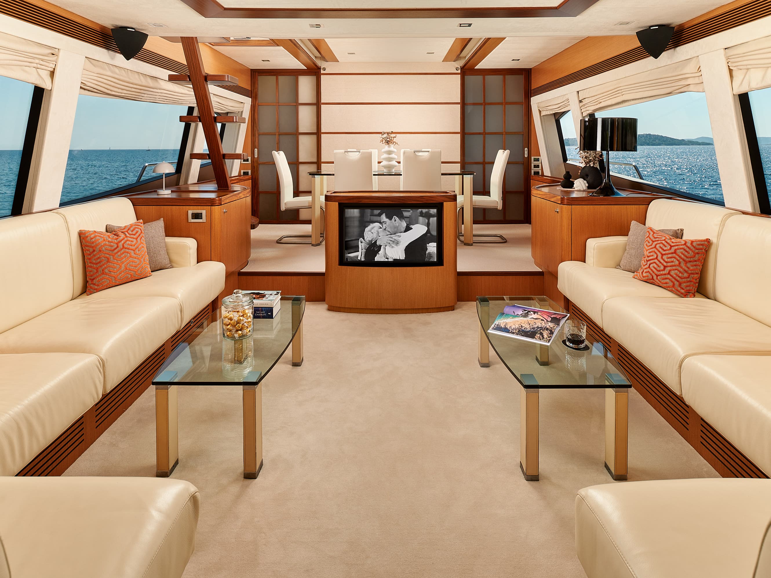 Boat interior