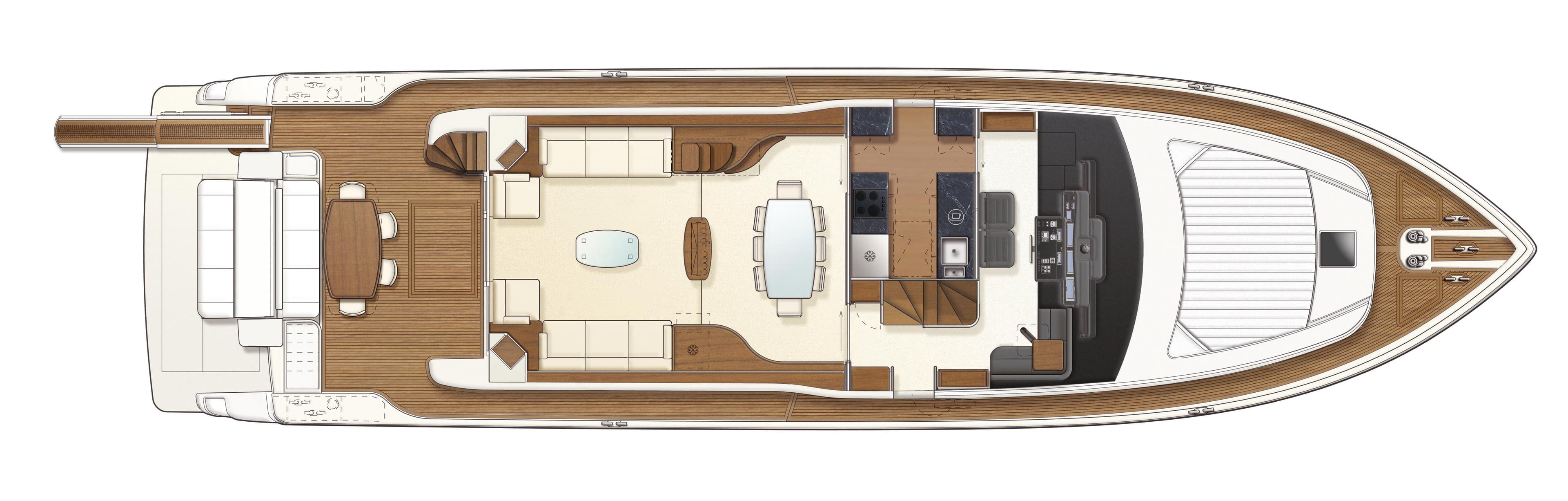 Ferretti 730 - photo 7