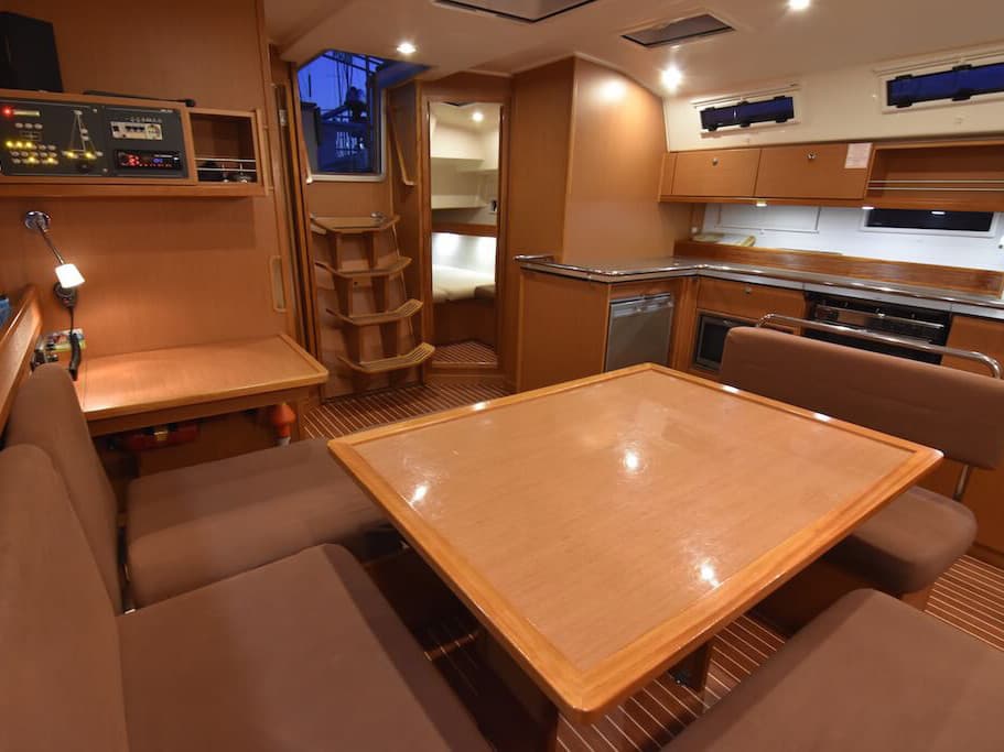 Boat interior