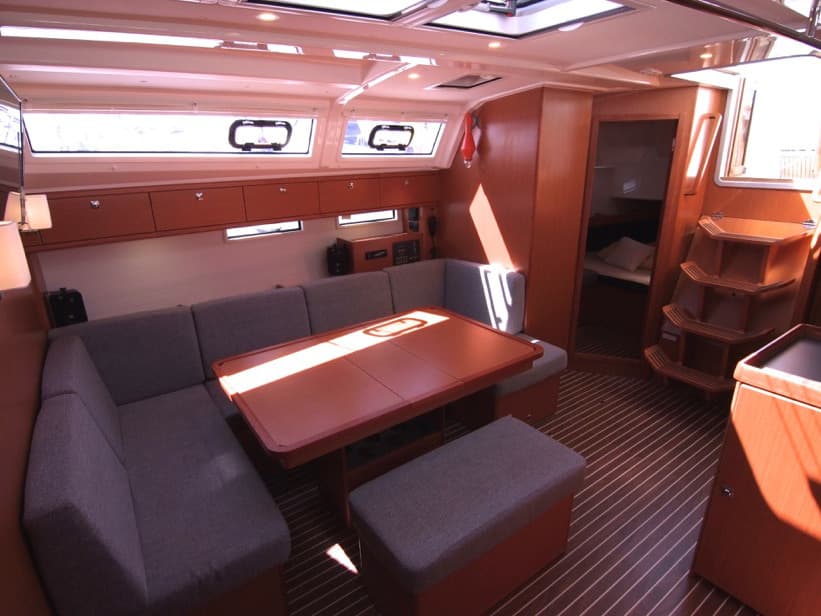Boat interior