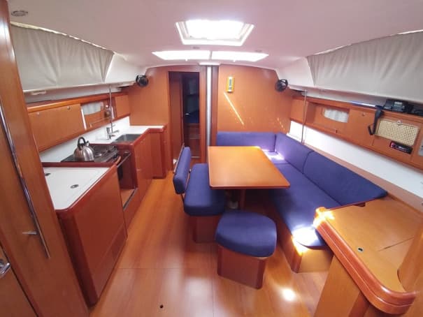 Boat interior