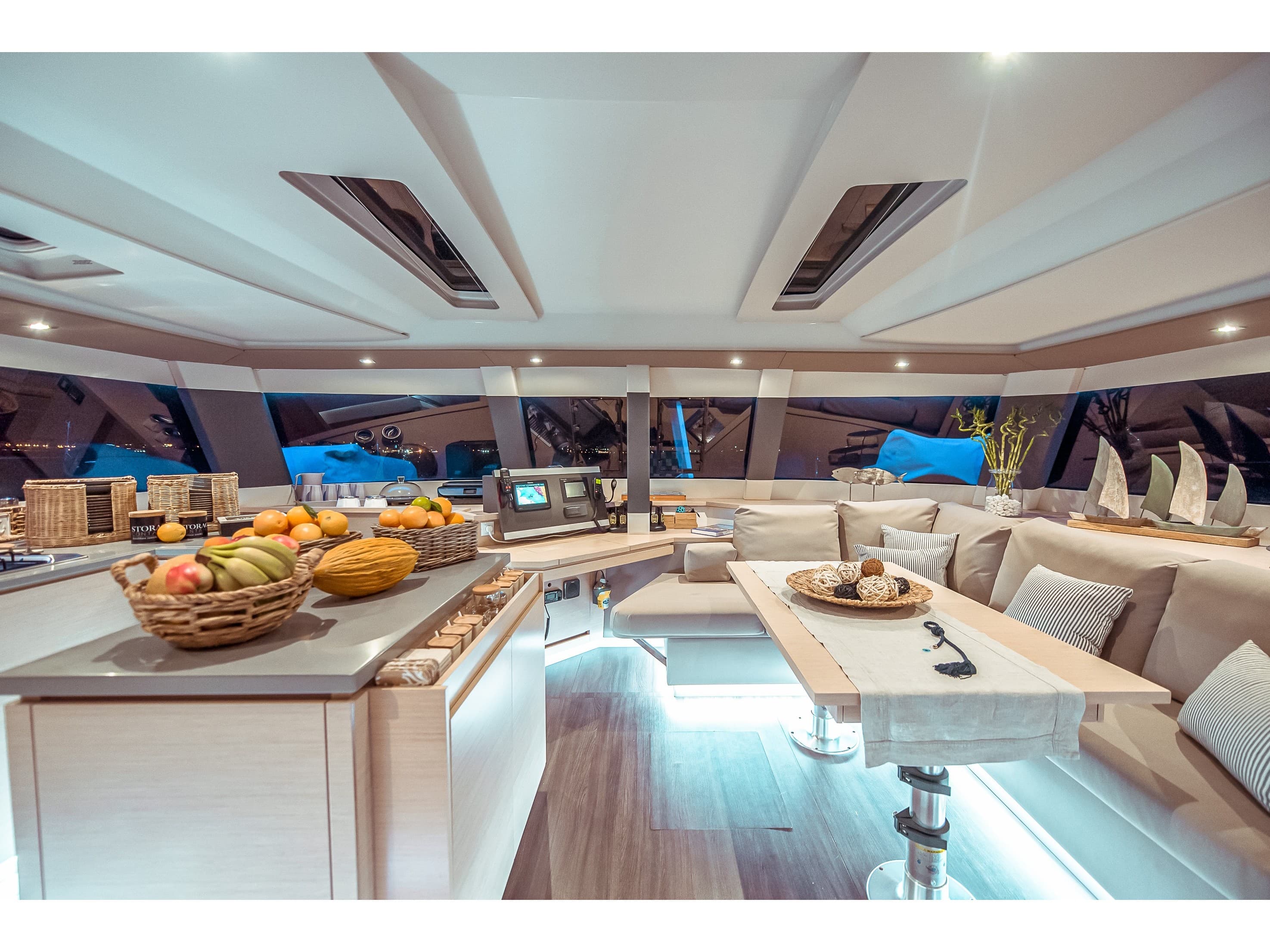 Boat interior