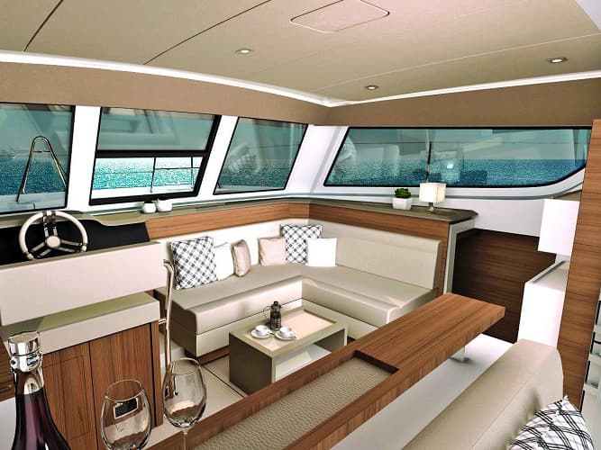 Boat interior