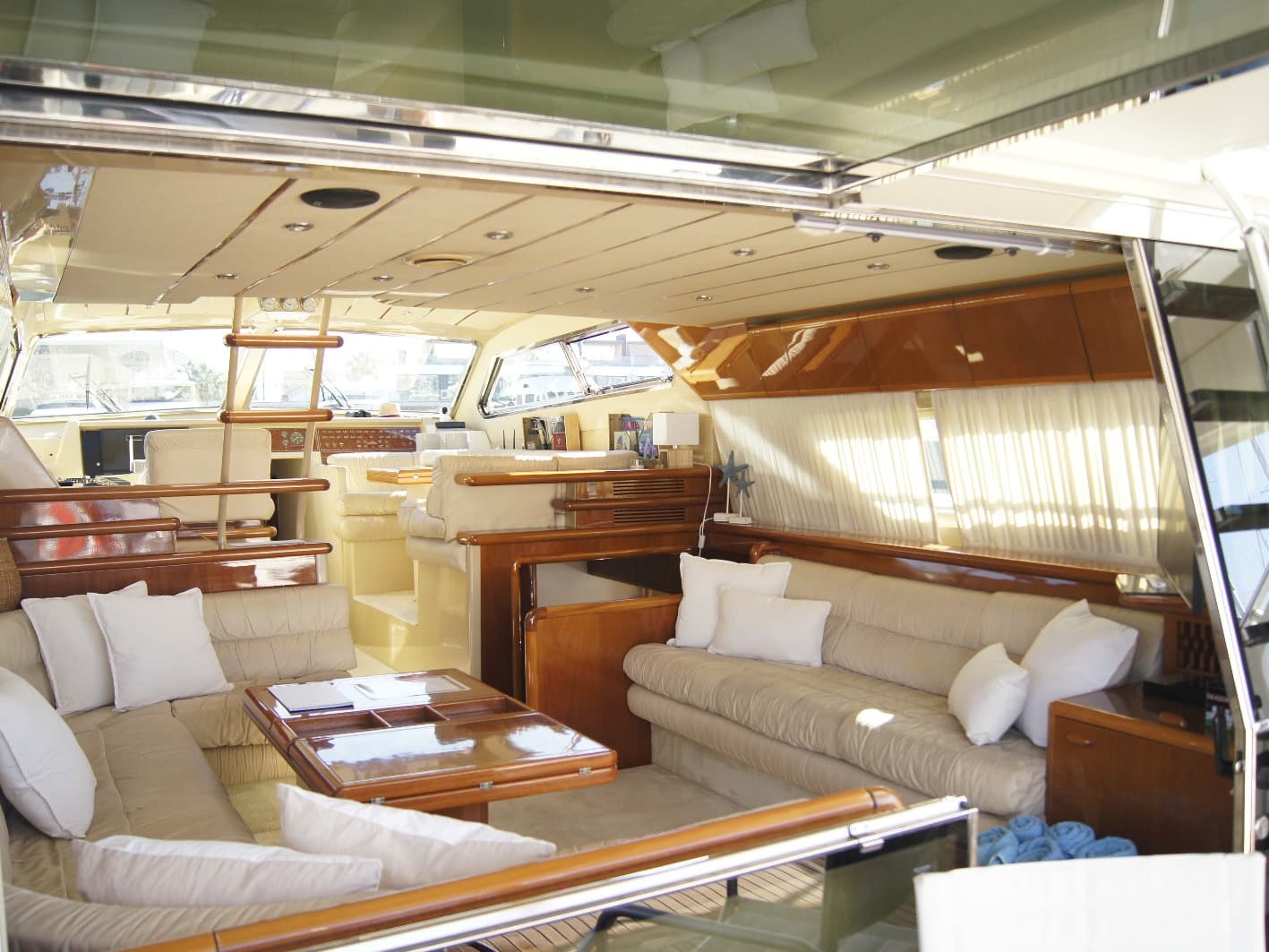 Boat interior