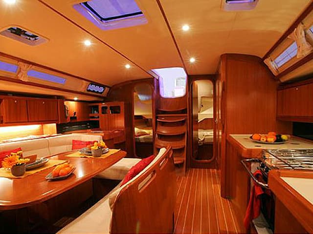 Boat interior