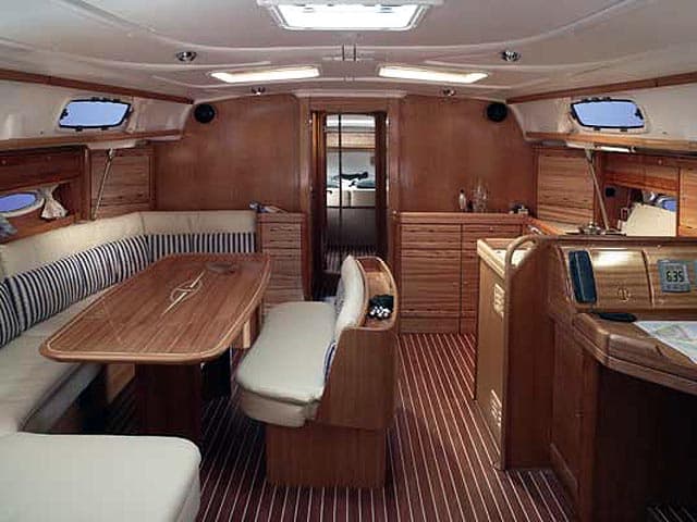 Boat interior