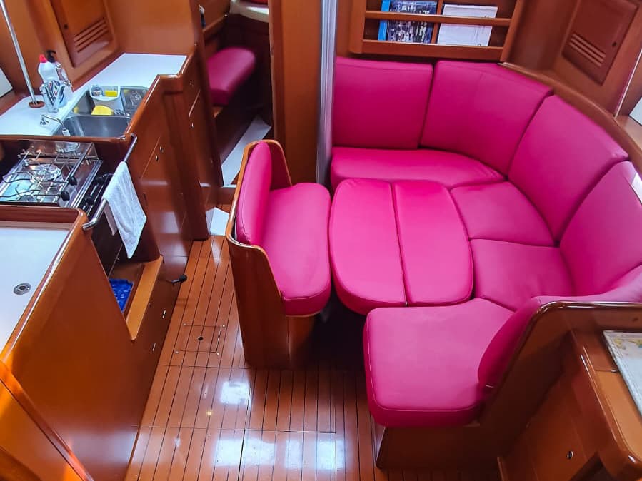 Boat interior