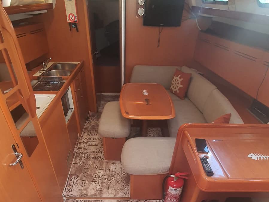 Boat interior