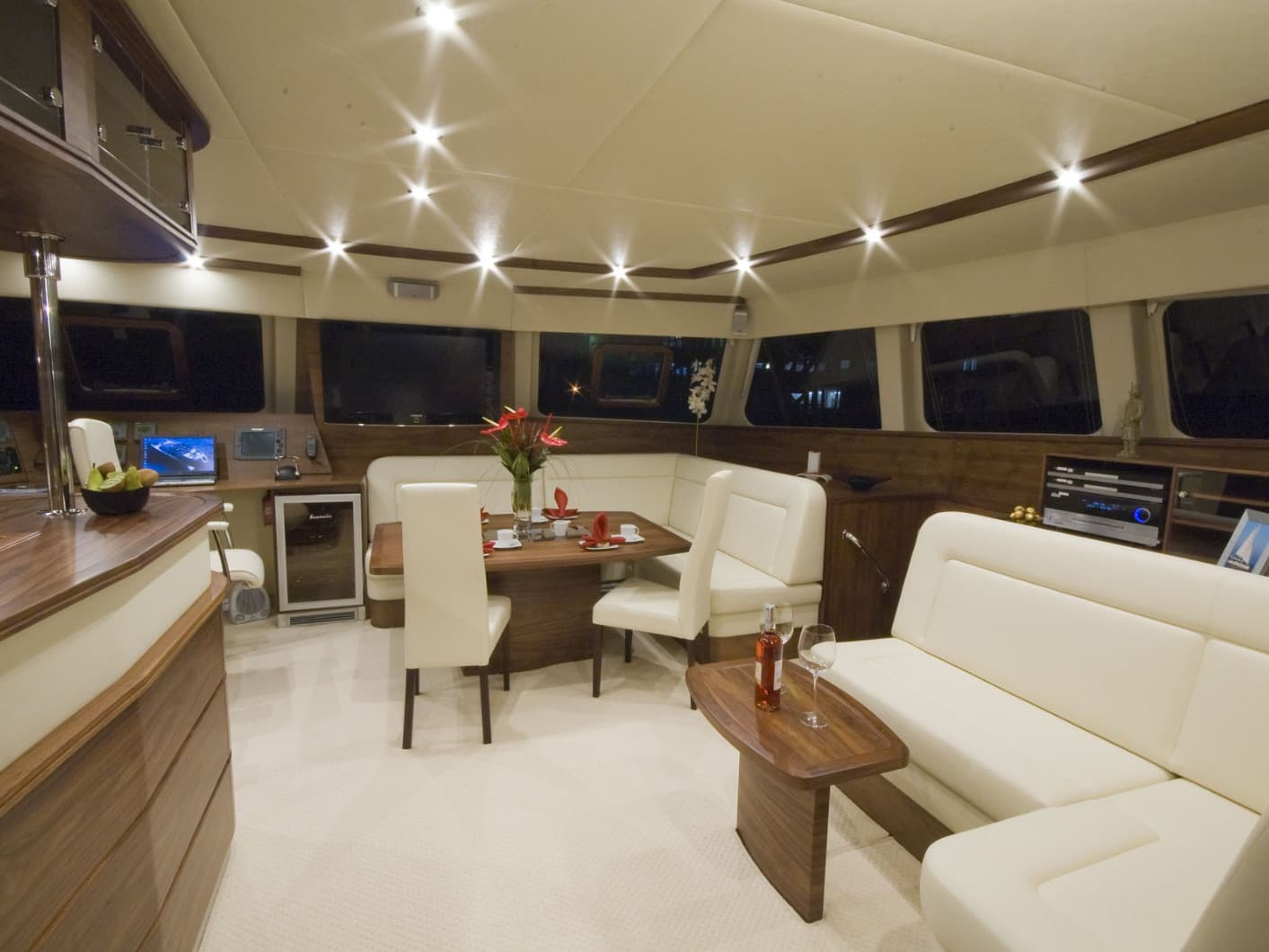 Boat interior