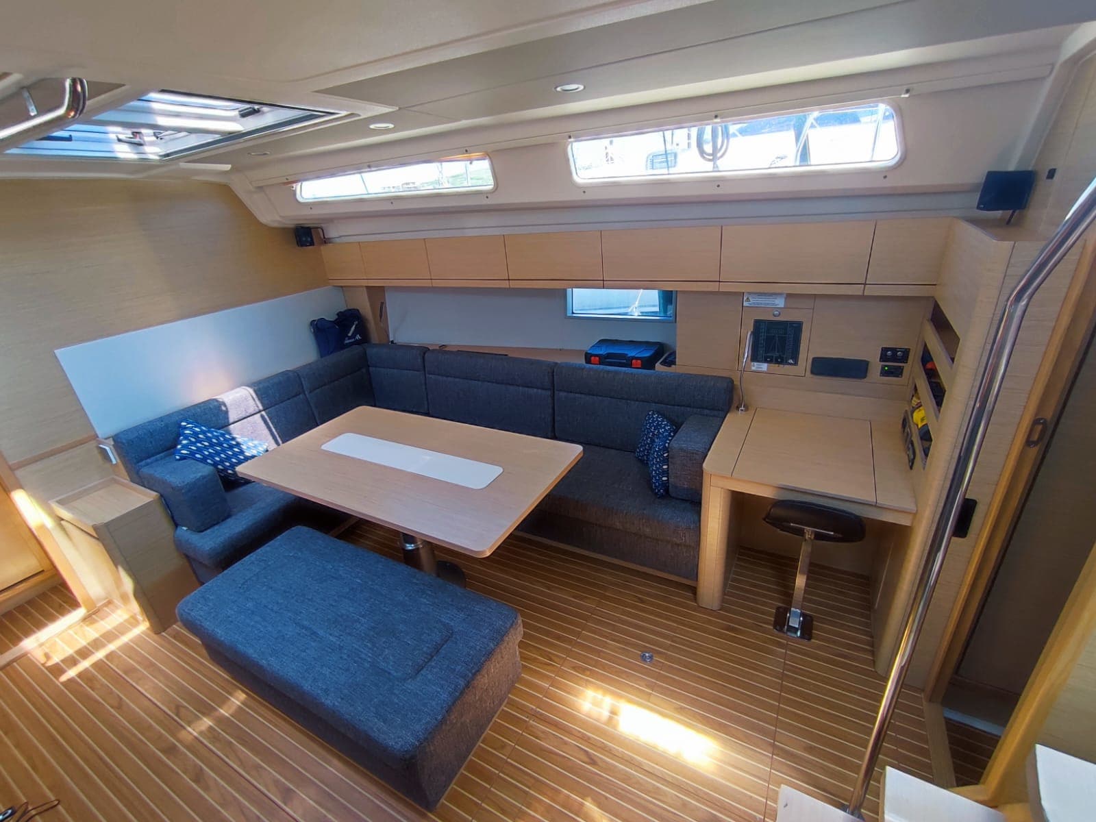 Boat interior