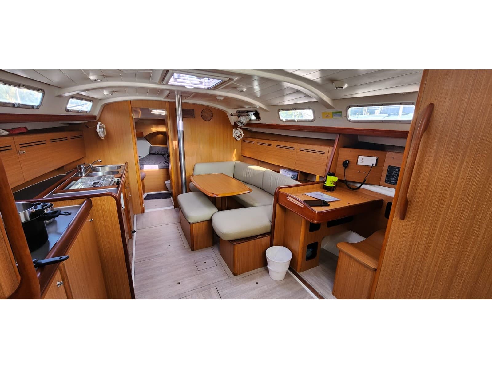 Boat interior