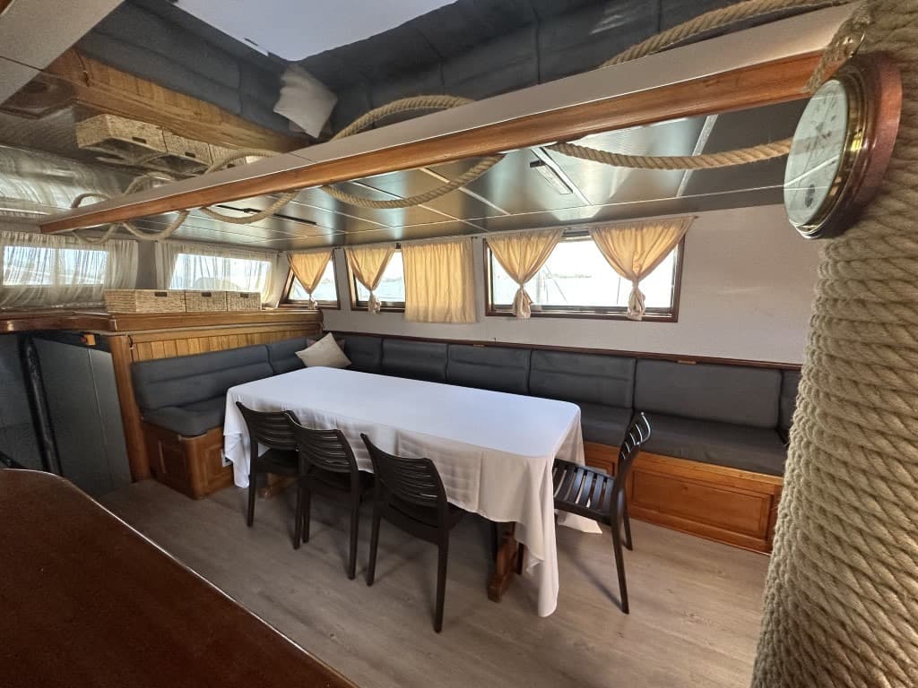 Boat interior