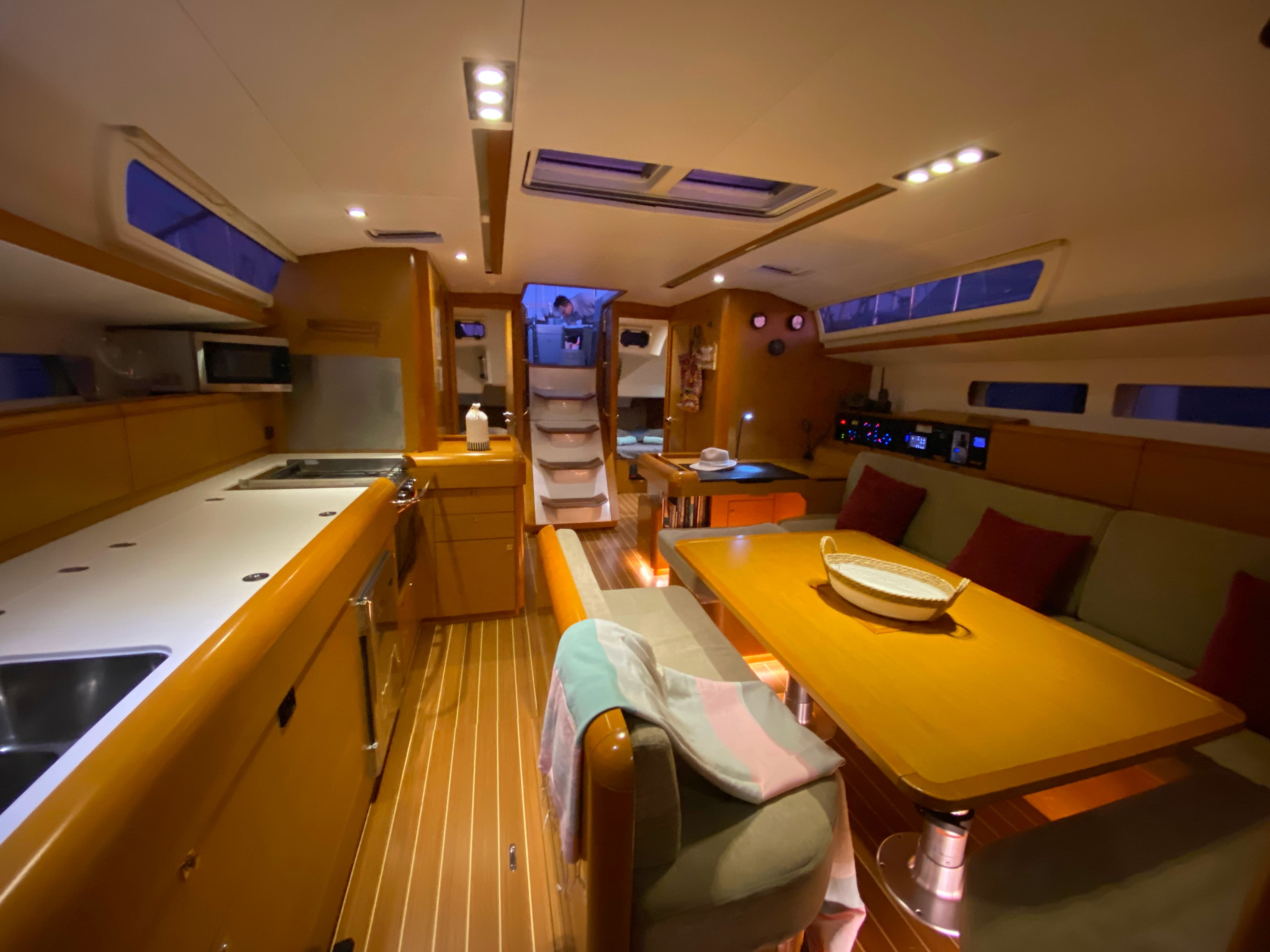 Boat interior