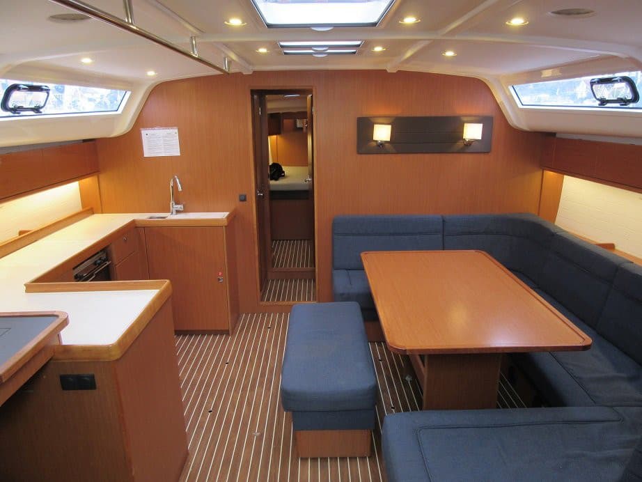Boat interior