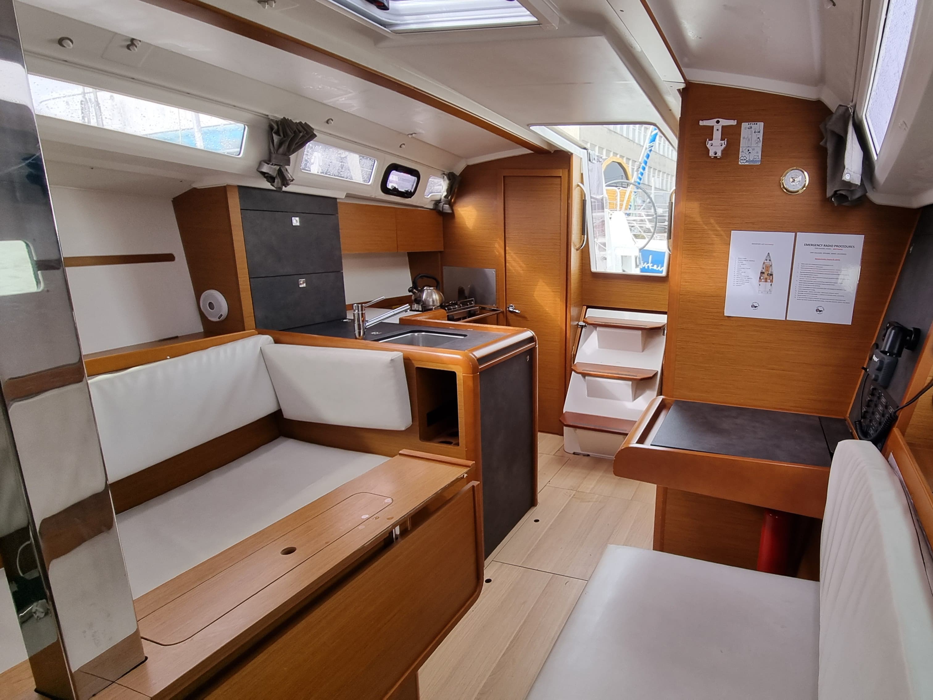 Boat interior