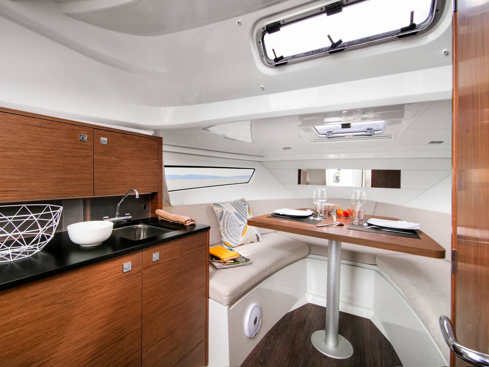 Boat interior