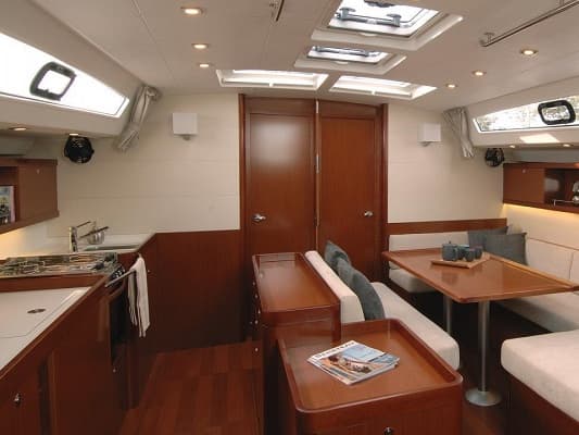 Boat interior