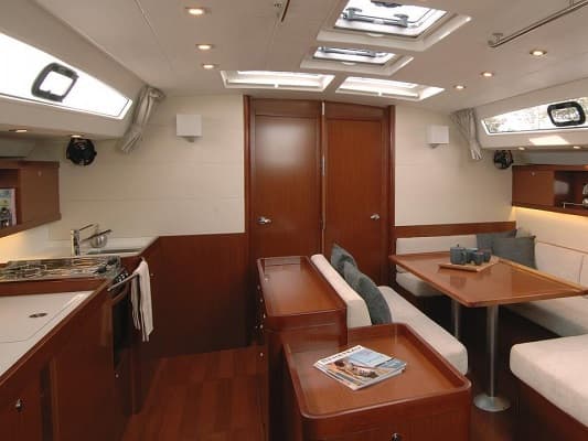 Boat interior