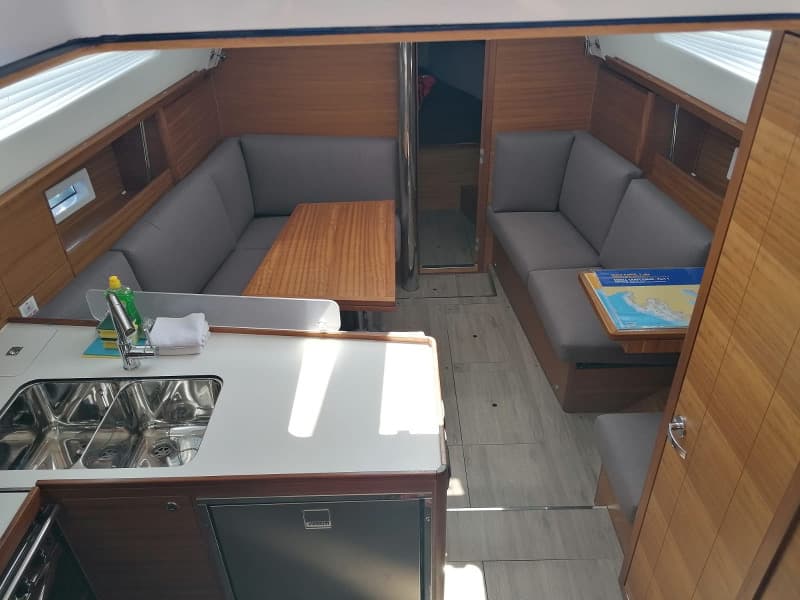 Boat interior