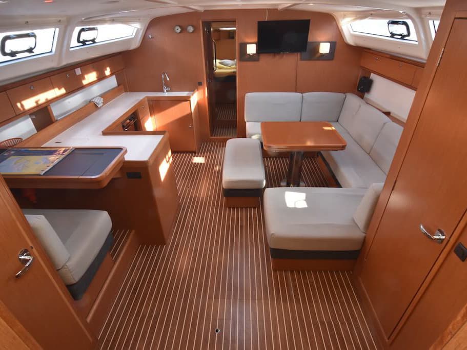 Boat interior