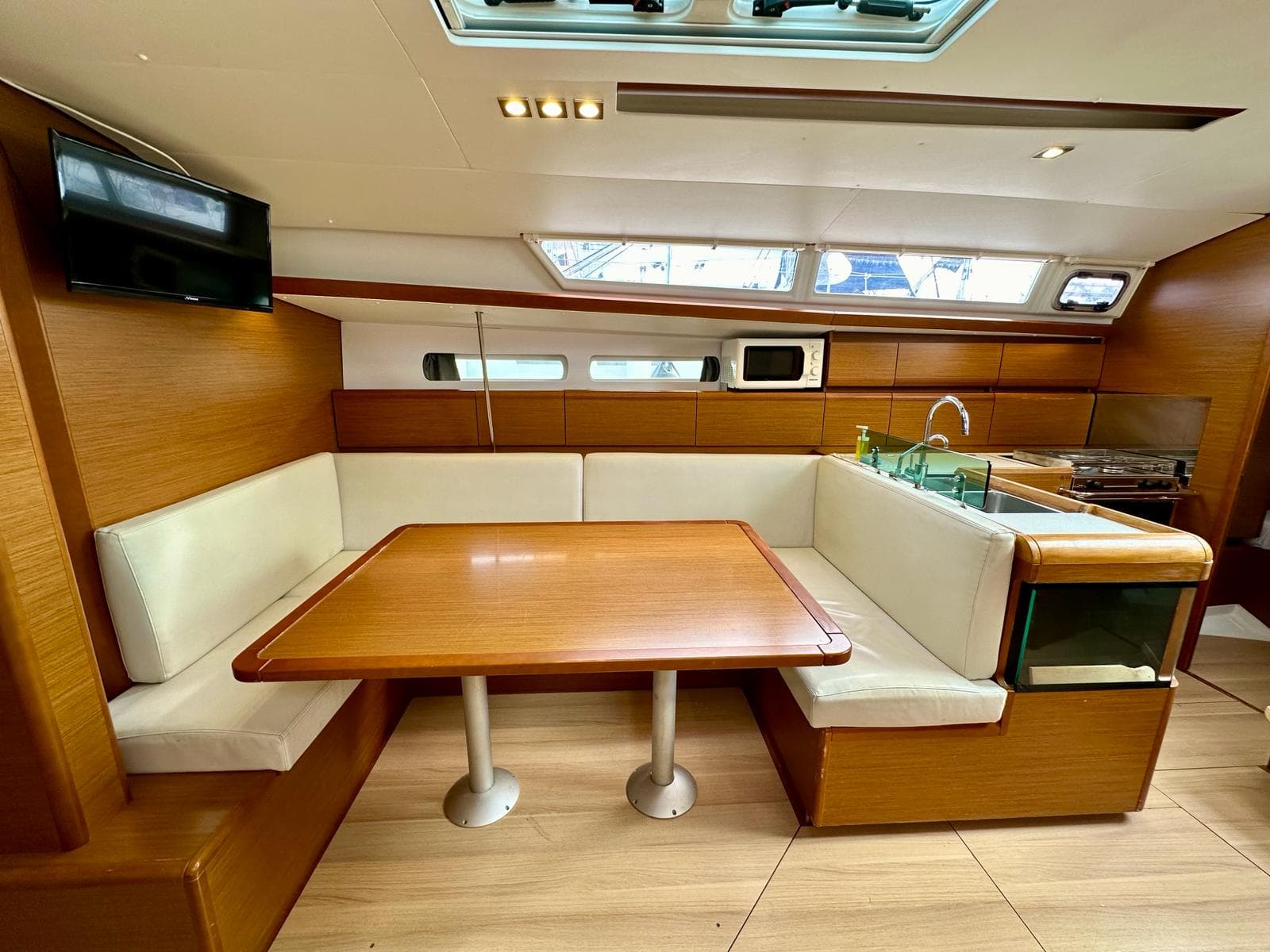 Boat interior