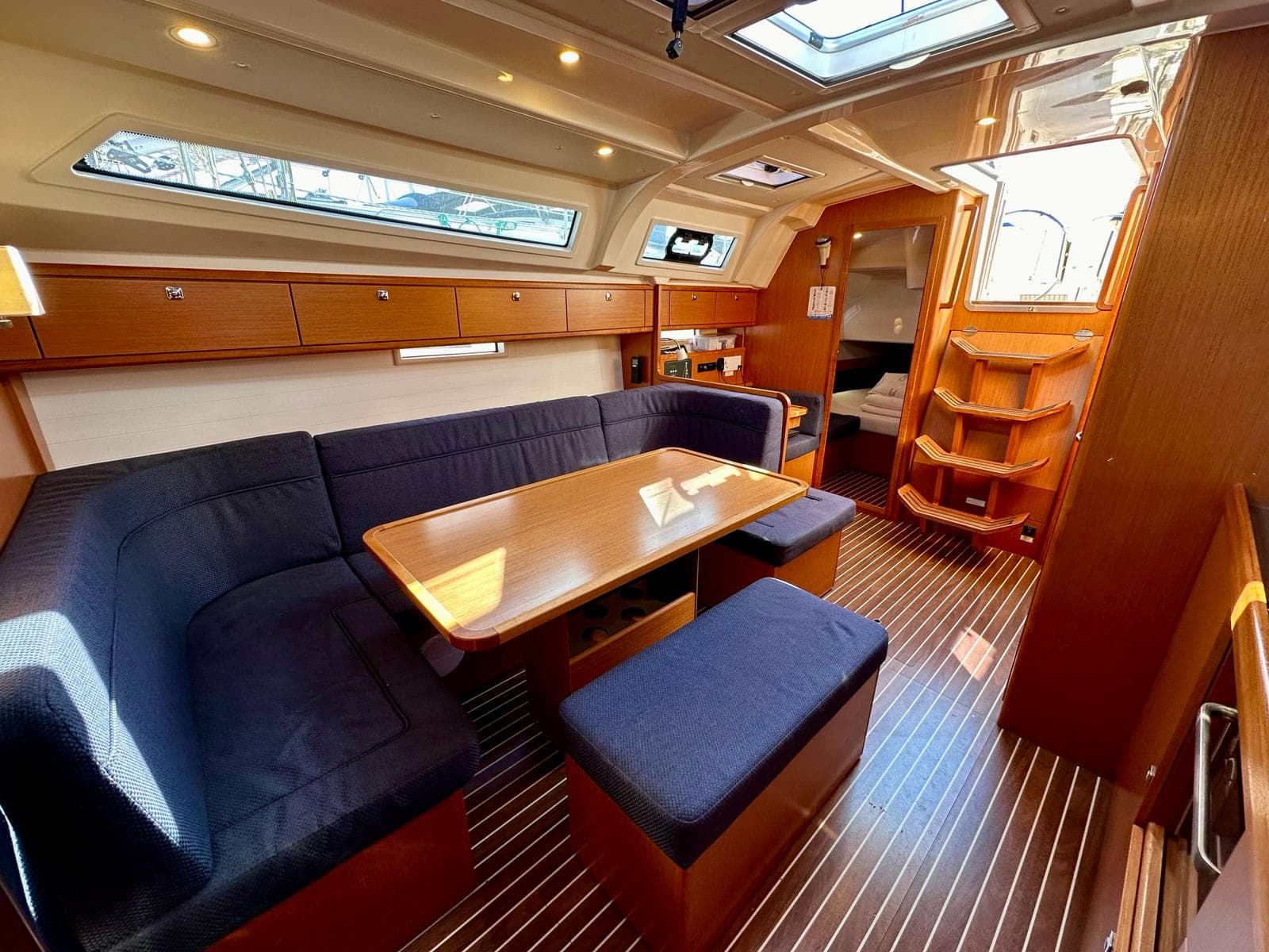 Boat interior