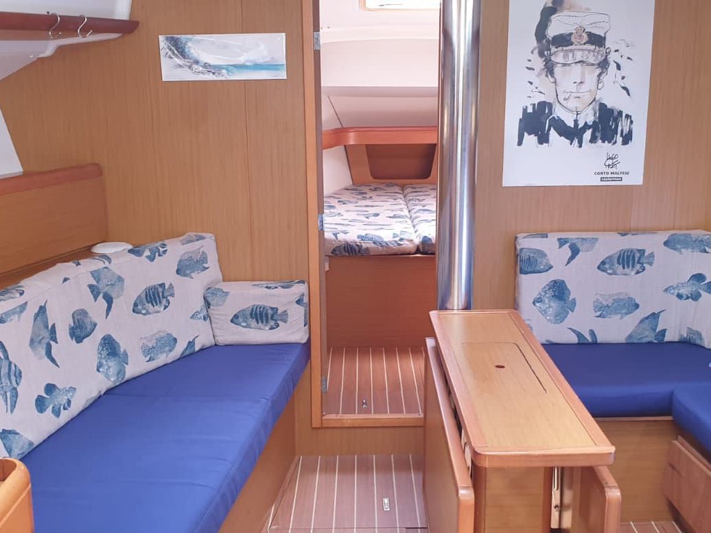 Boat interior
