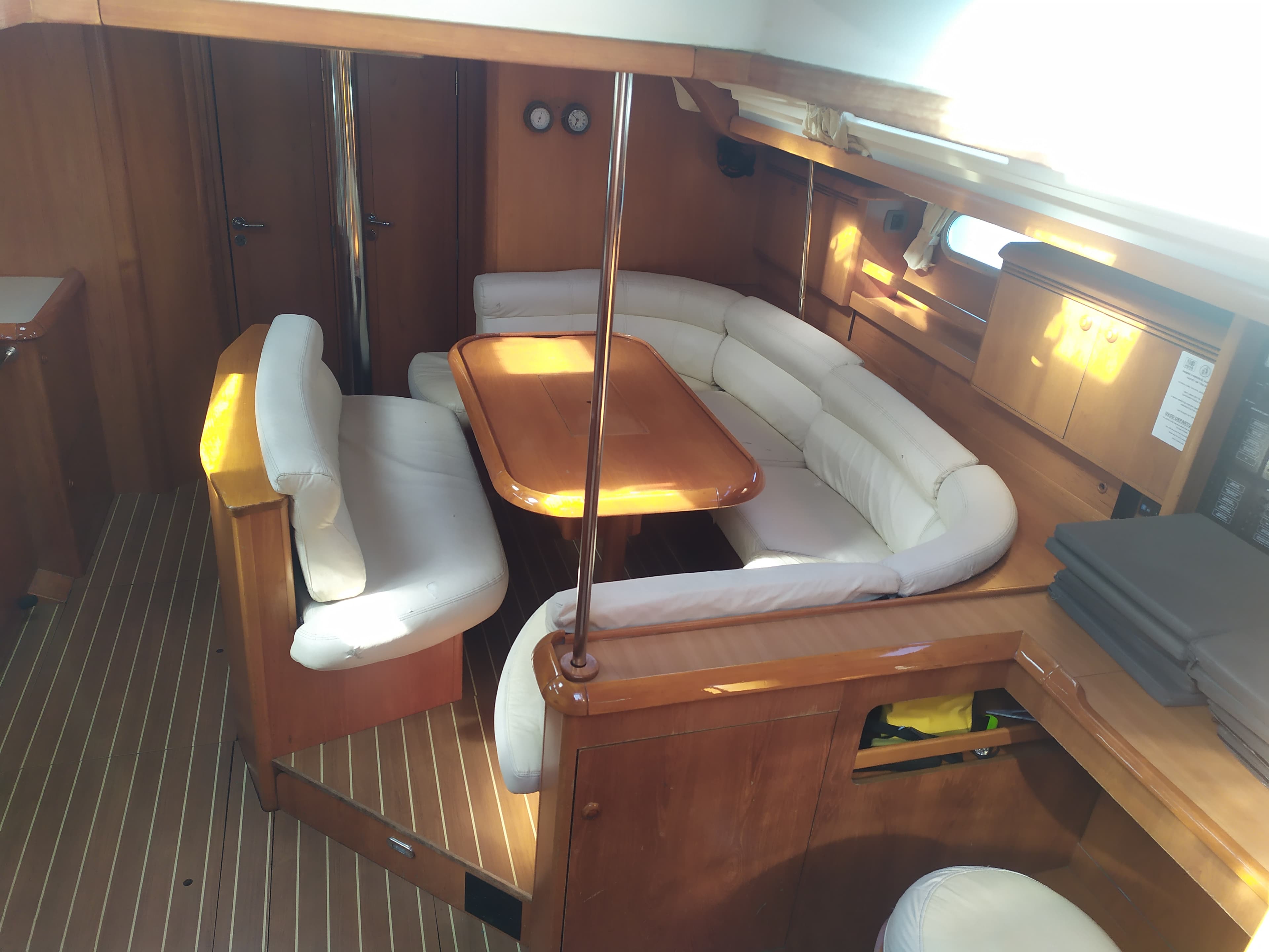 Boat interior