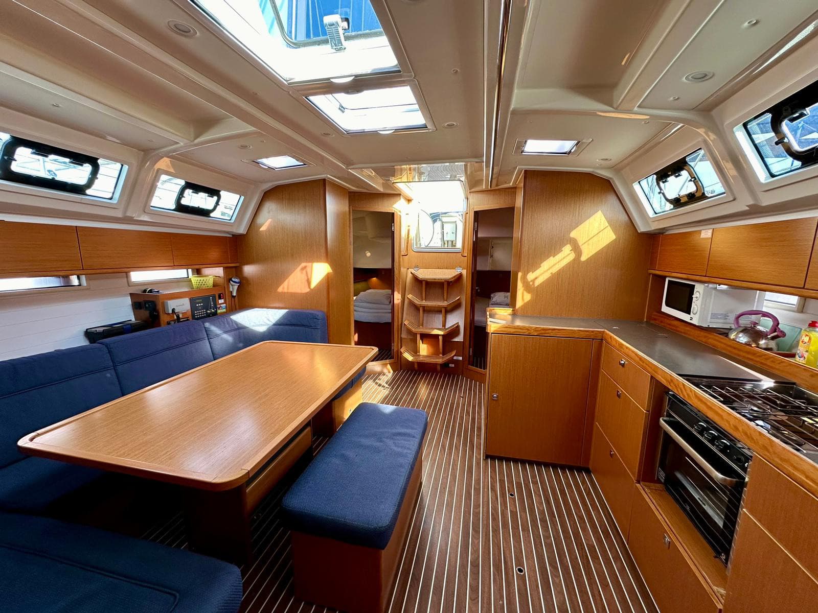 Boat interior