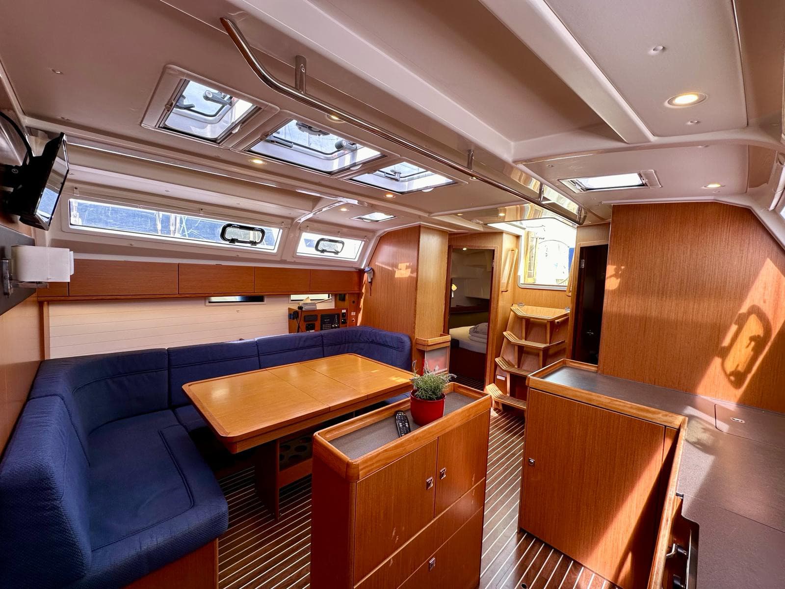 Boat interior