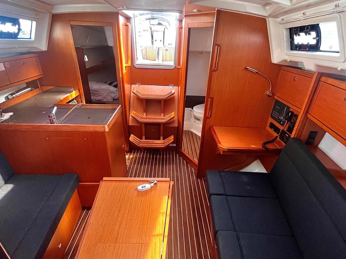 Boat interior