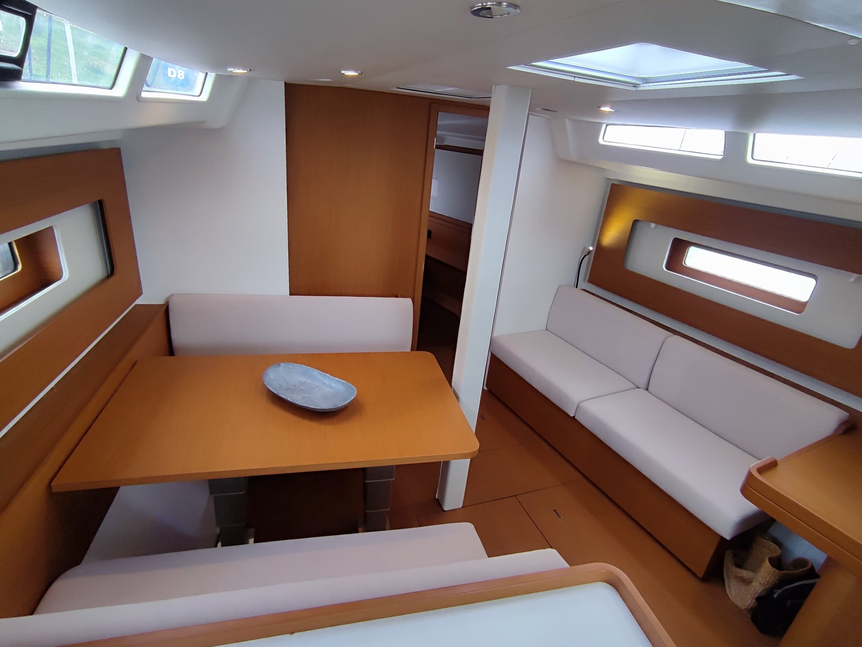 Boat interior