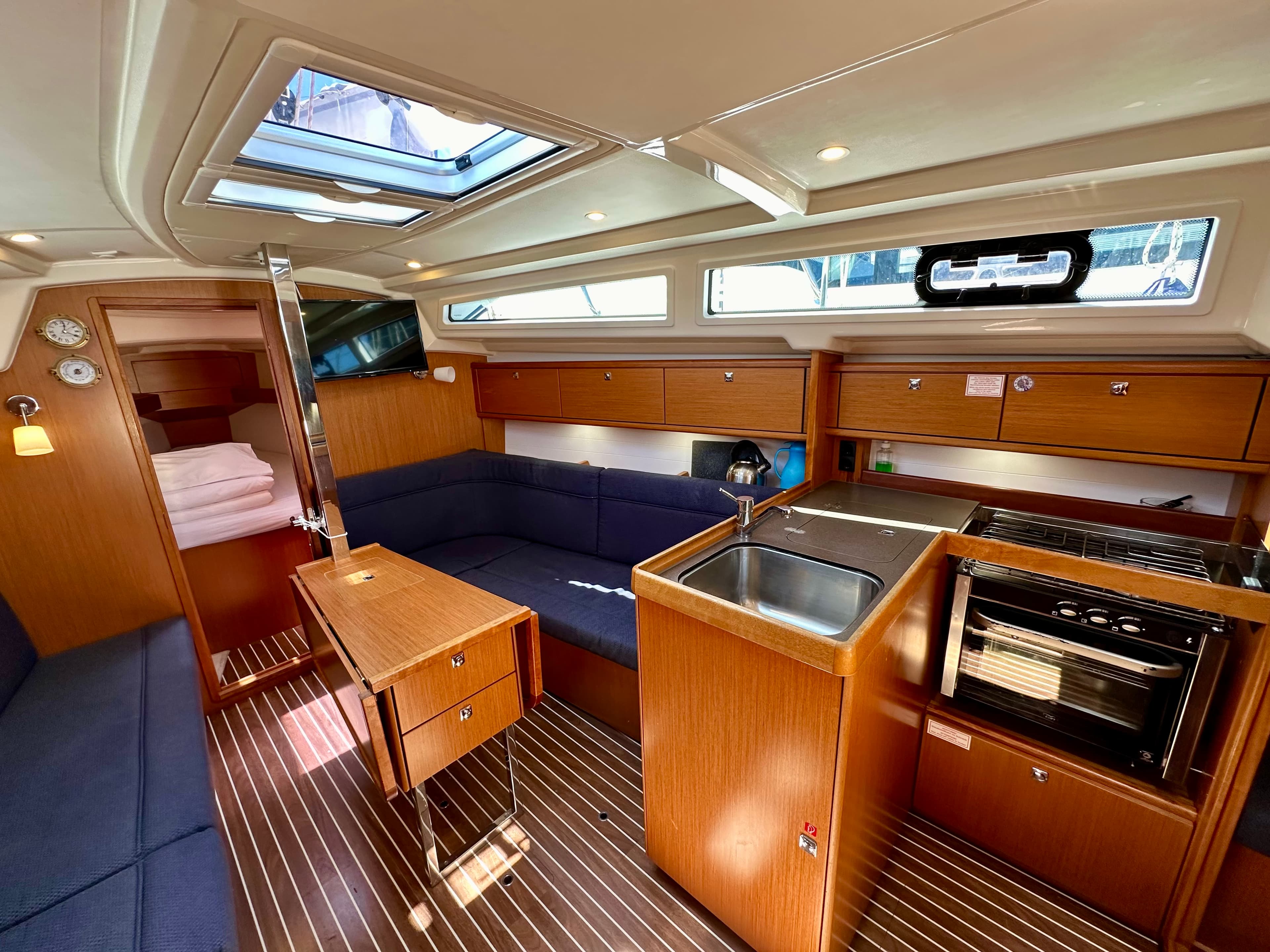 Boat interior