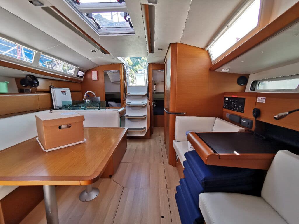 Boat interior