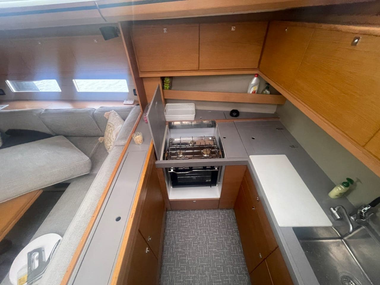 Boat interior