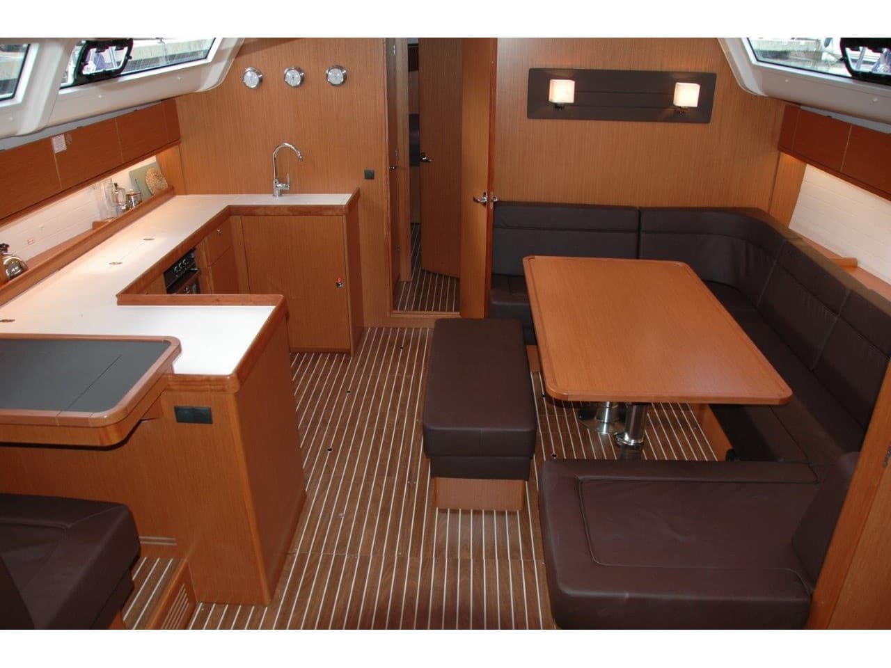 Boat interior