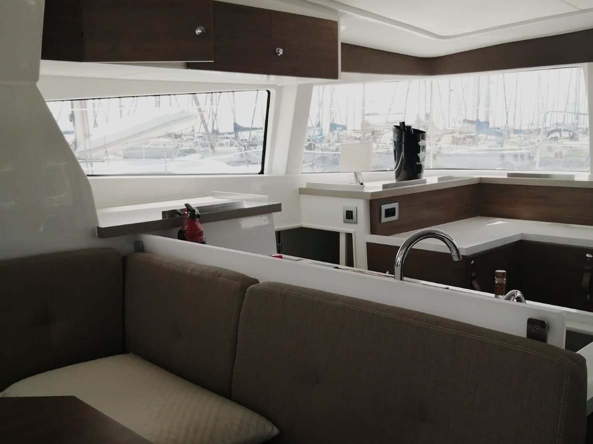 Boat interior