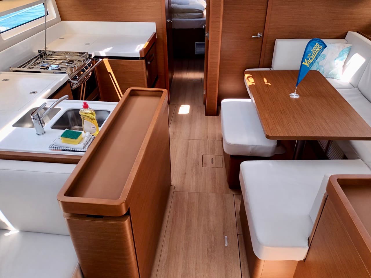 Boat interior