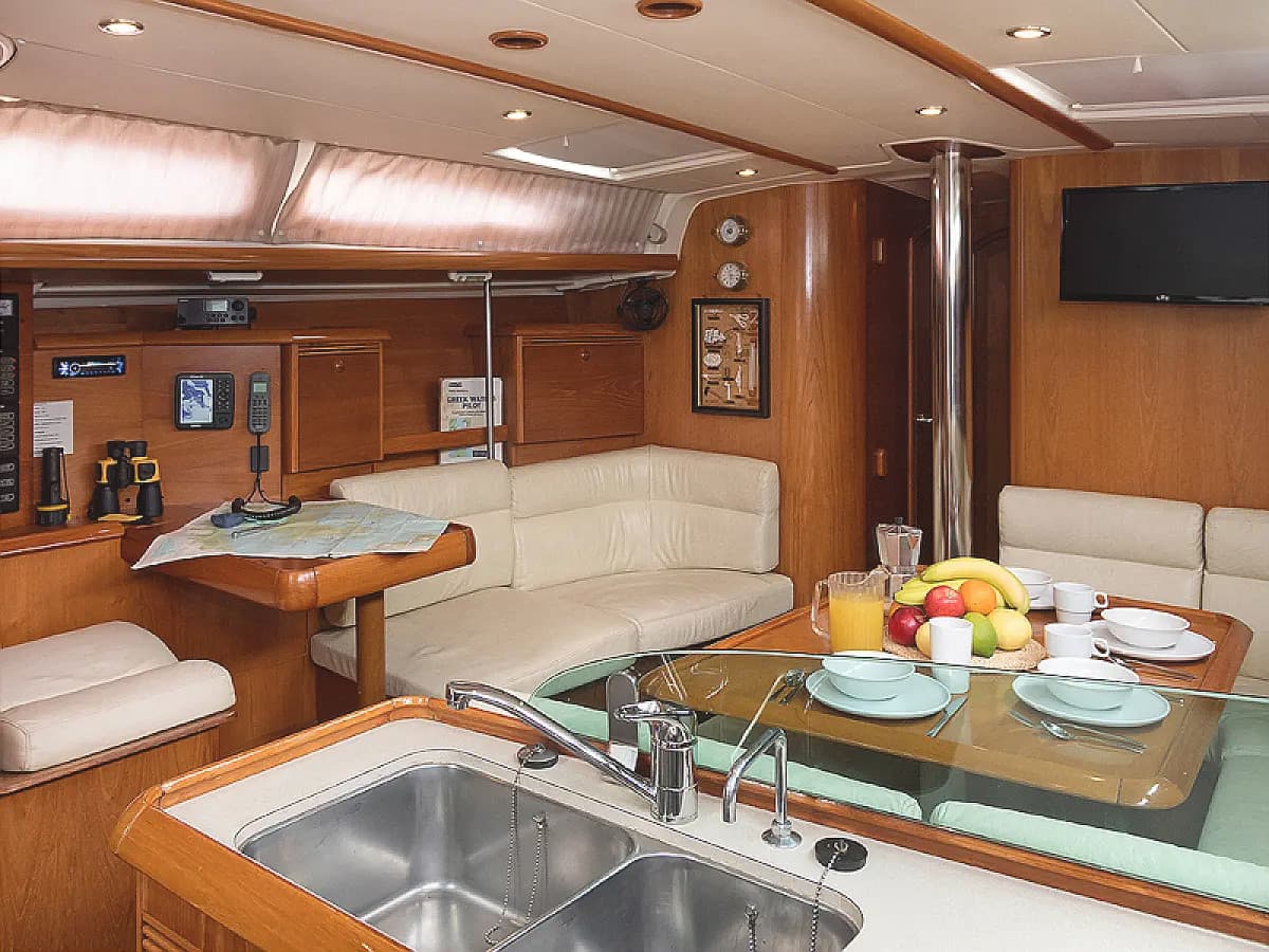Boat interior