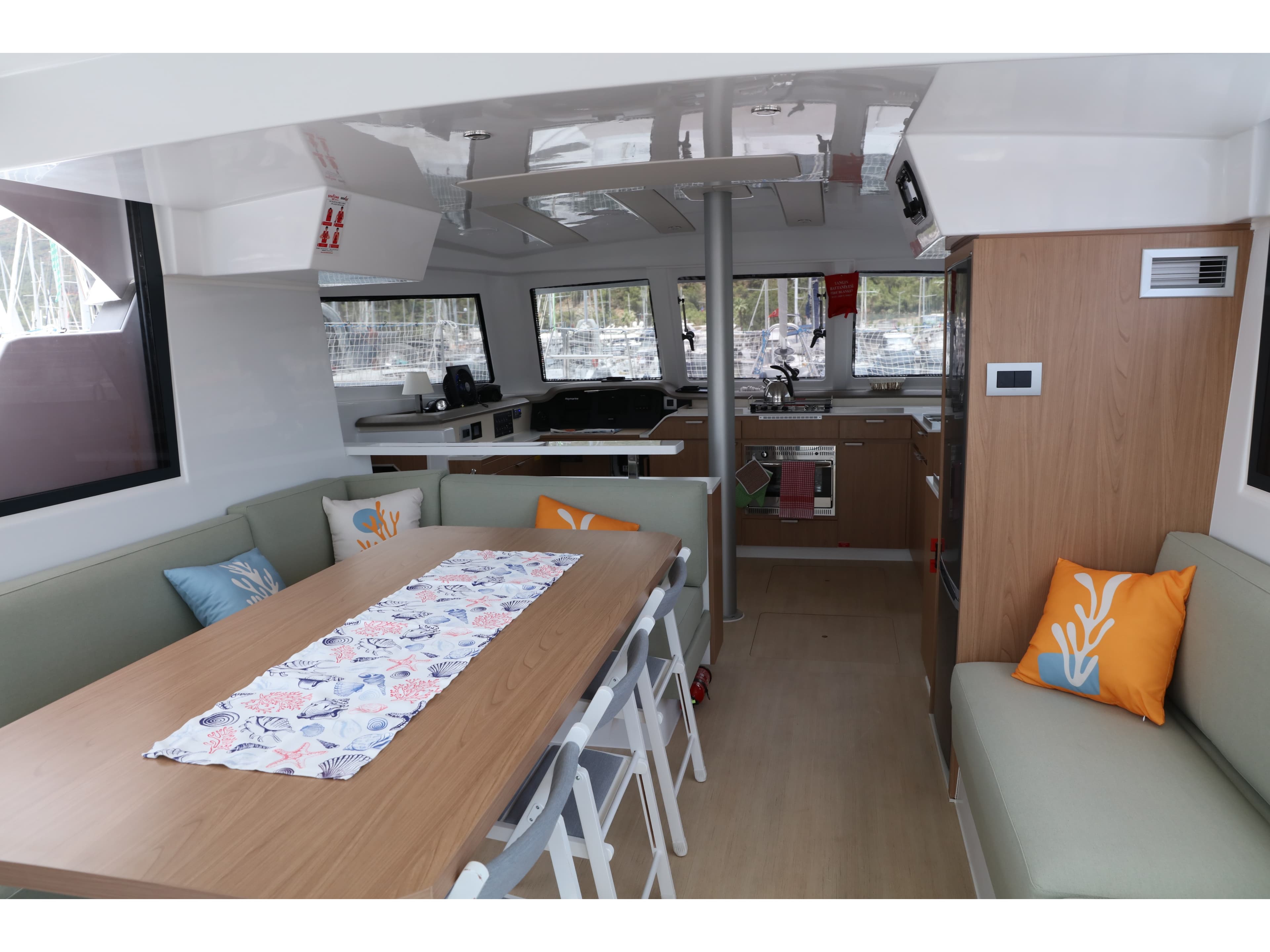 Boat interior