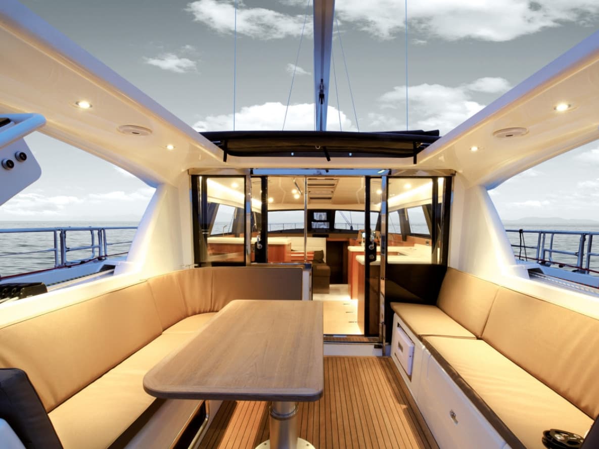 Boat interior