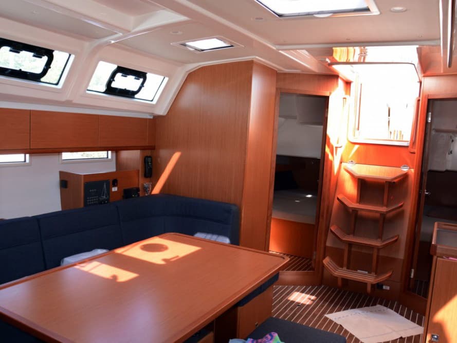 Boat interior