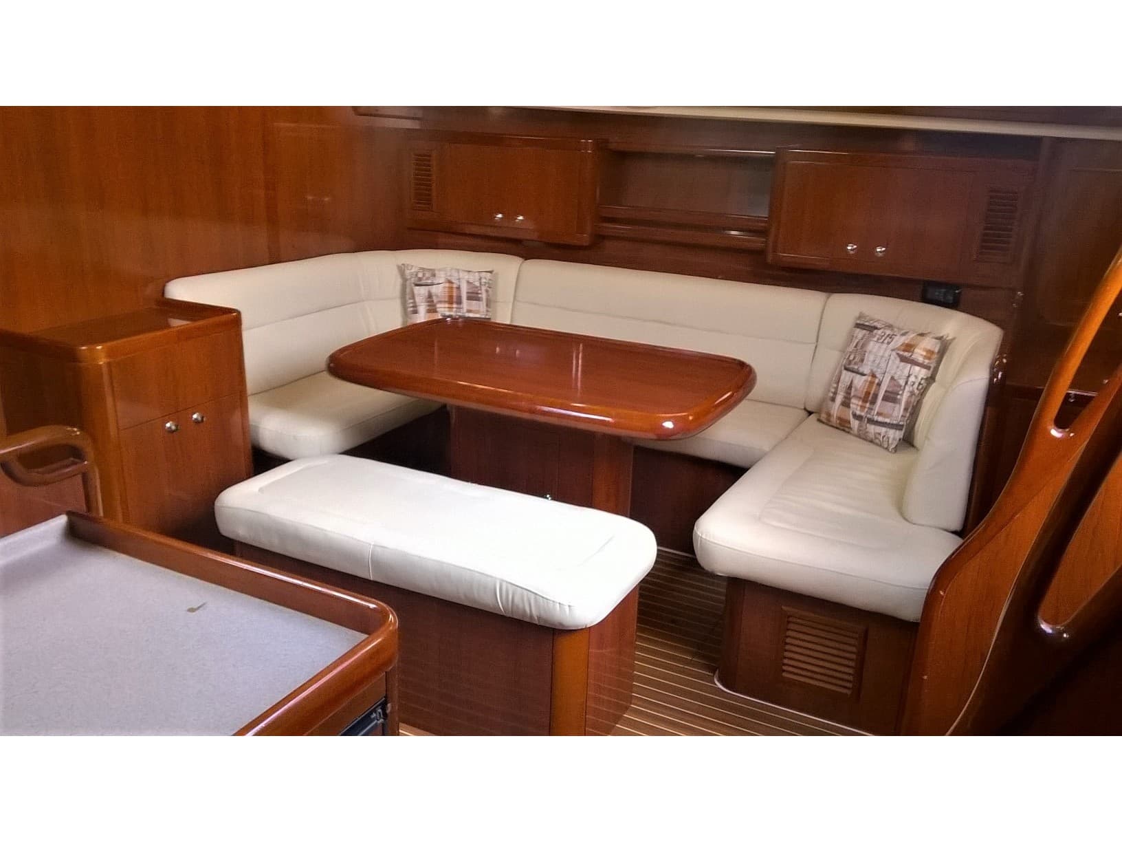 Boat interior