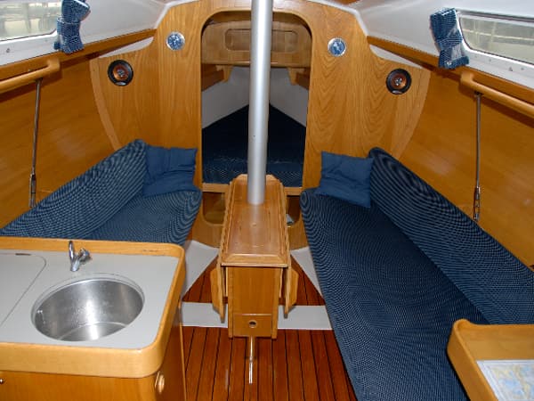 Boat interior