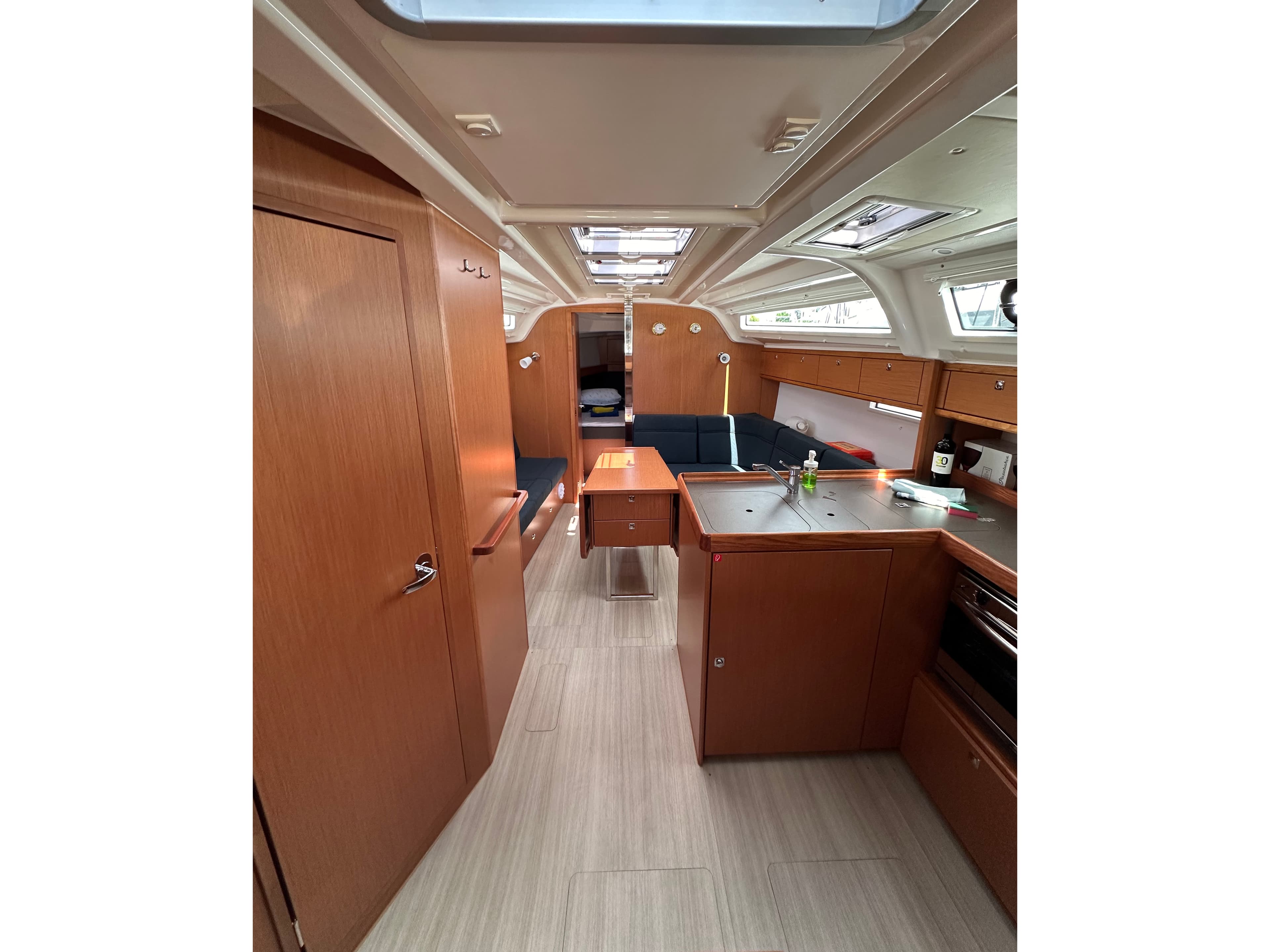 Boat interior