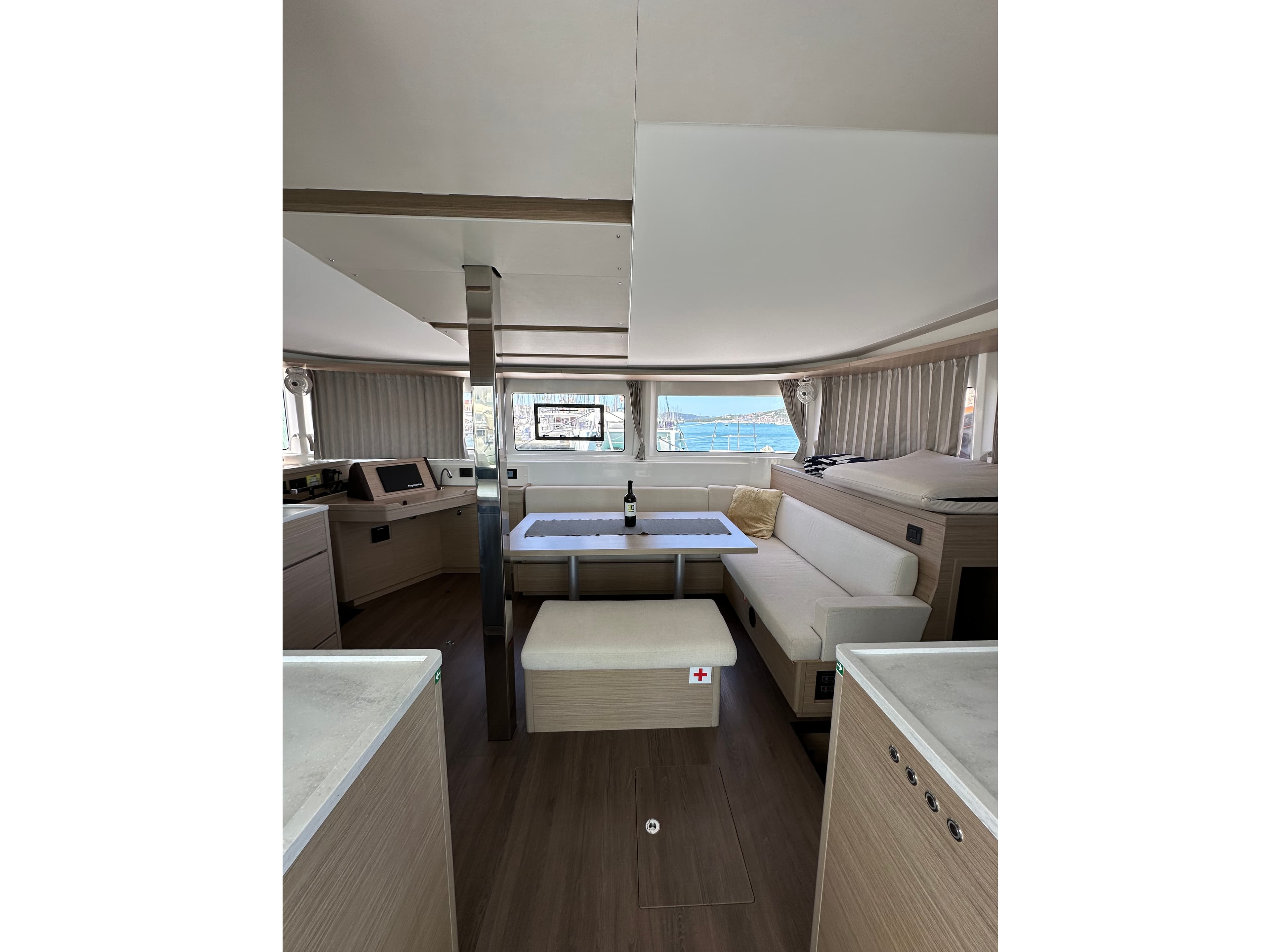 Boat interior