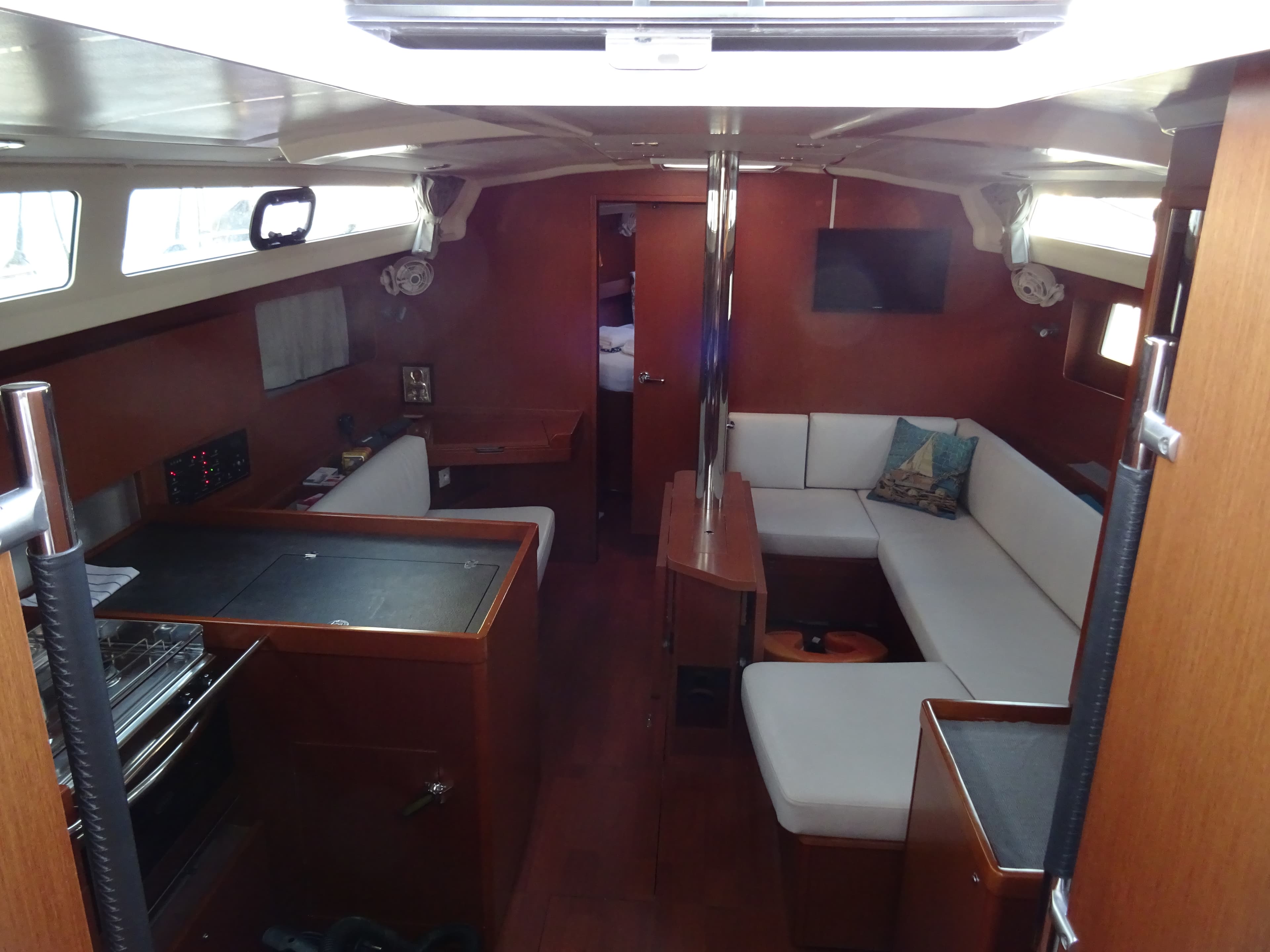 Boat interior